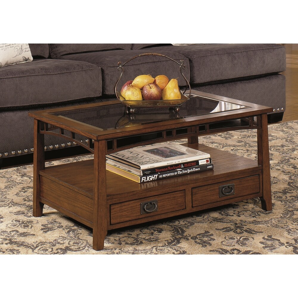 Heartwood crossing solid wood lift top shop coffee table