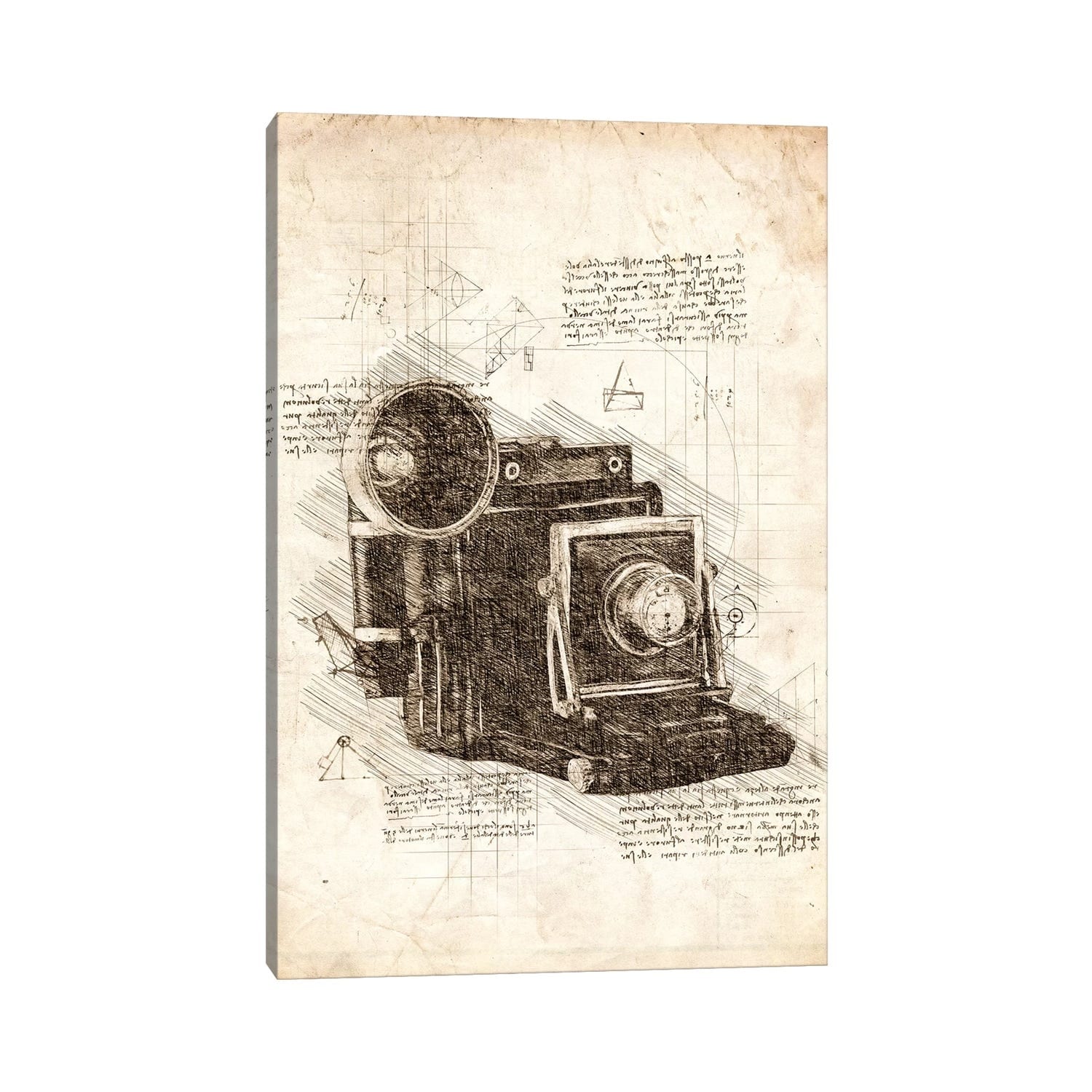 iCanvas "Old Camera" by Cornel Vlad Canvas Print