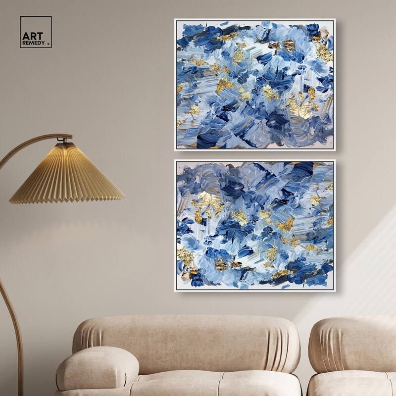 Lounging Panther Canvas by Art Remedy