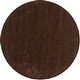 preview thumbnail 70 of 170, SAFAVIEH California Shag Izat 2-inch Thick Area Rug 4' x 4' Round - Brown