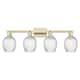 Option Antique Brass / Clear Spiral Fluted