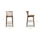 preview thumbnail 7 of 23, Poly & Bark Ligna Counter Stool - Solid Wood Frame