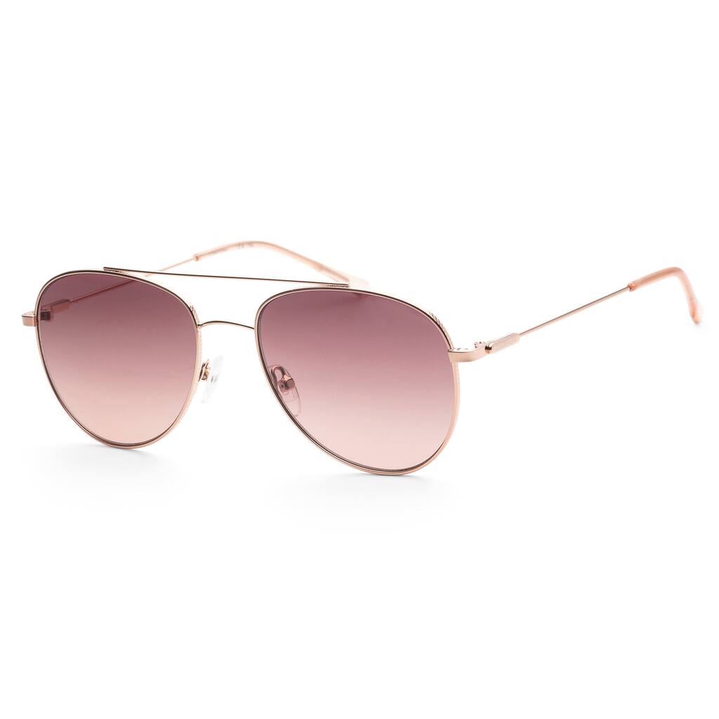 Calvin Klein Women's CK20120S-780 Fashion 55mm Rose Gold Sunglasses