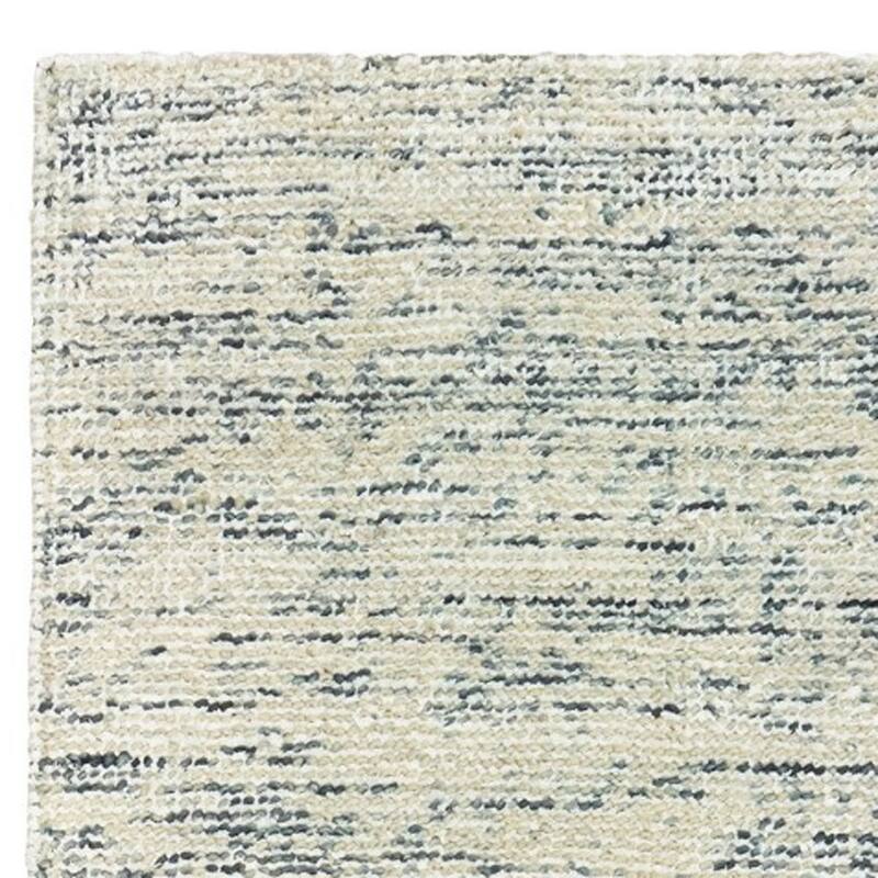 HomeRoots Solid Color Modern Rectangle Area Rug