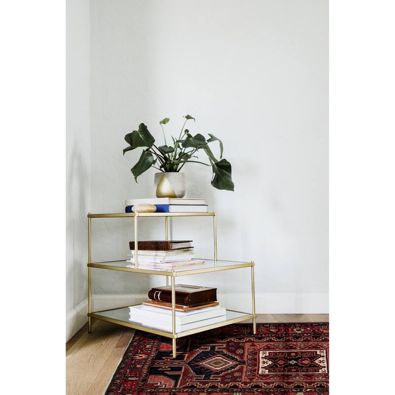 ECARPETGALLERY Hand-knotted Konya Anatolian Red Wool Rug - 3'11 x 7'0