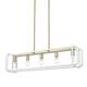 Option Brushed Champagne Bronze with White Raphia Rope