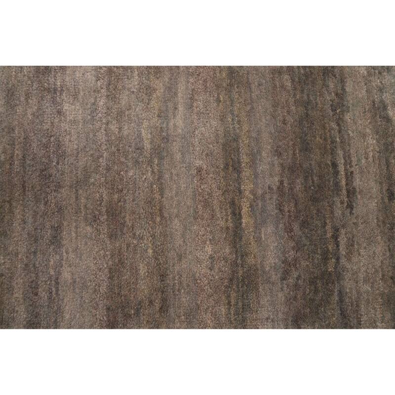ECARPETGALLERY Hand-knotted Pak Finest Gabbeh Grey Wool Rug - 3'11 x 6'0