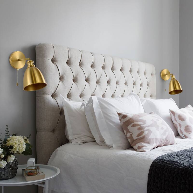Cheers 1-Light Farmhouse Bohemian Iron LED Sconce, by JONATHAN Y