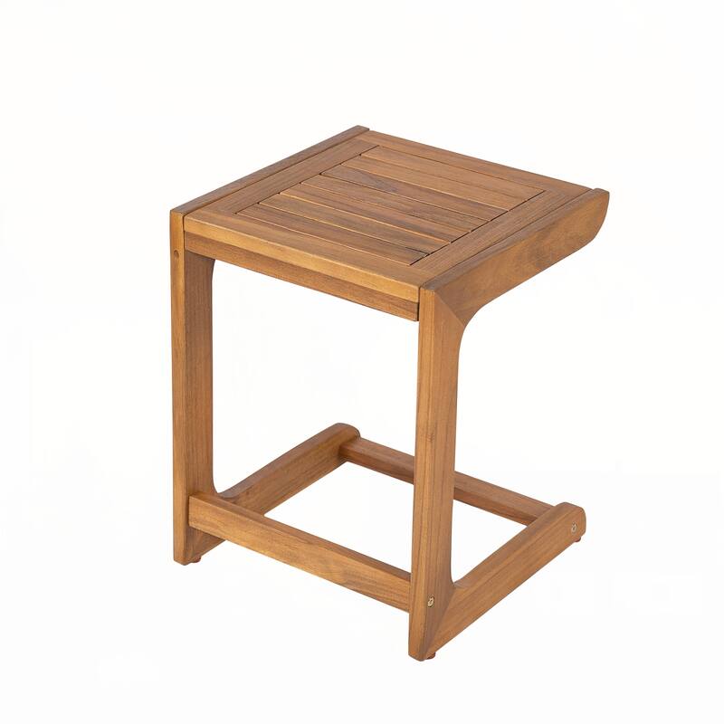 outdoor Acacia Wood Side Table