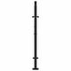 preview thumbnail 29 of 53, vidaXL Garden Gate Black 39.4x49.2" Steel Trace Design