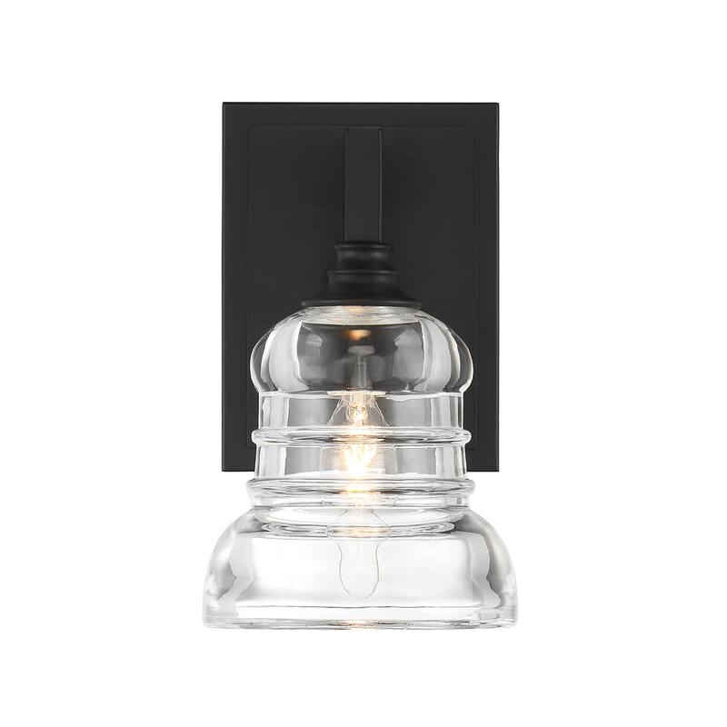 Crystorama Lighting Group GRG-1041 Gregory 9" Tall Bathroom Sconce