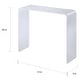 preview thumbnail 3 of 2, Lucite Clear Acrylic Console Table