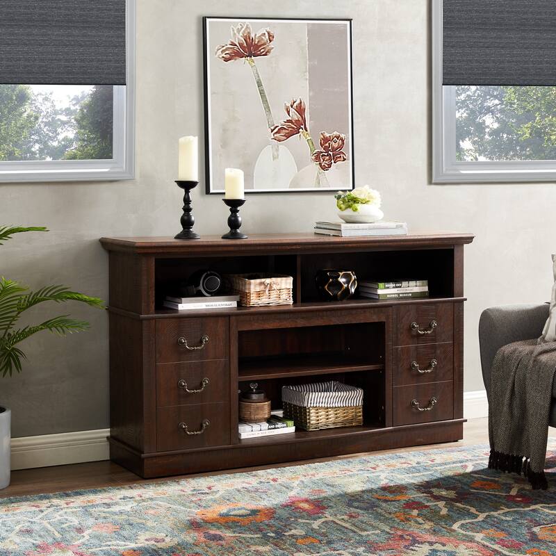 Mid Century Modern TV Stand & Entertainment Center
