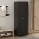 preview thumbnail 9 of 12, 23.6" W 70.9"High Shoe Cabinet, 8 Floors, Three Adjustable Boards