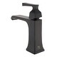 preview thumbnail 3 of 10, Fine Fixtures Arched Square Single Hole Bathroom Faucet