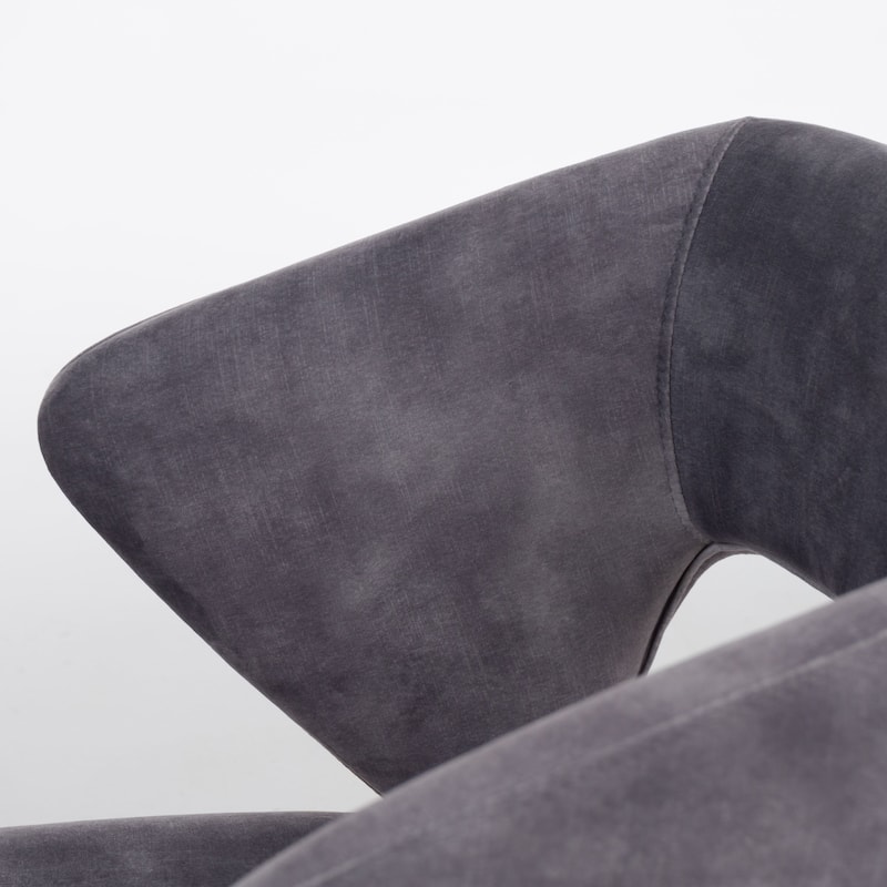 Modrest Modern Linus Accent Light Grey Chair