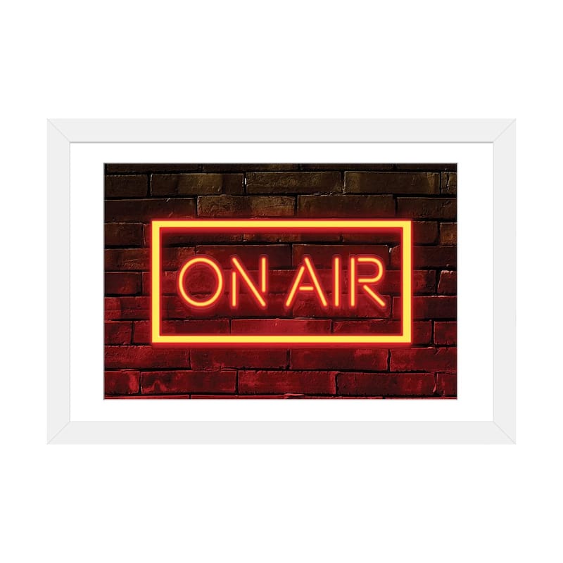 iCanvas "On Air" by Philippe Hugonnard PFA - White - 24x32x1