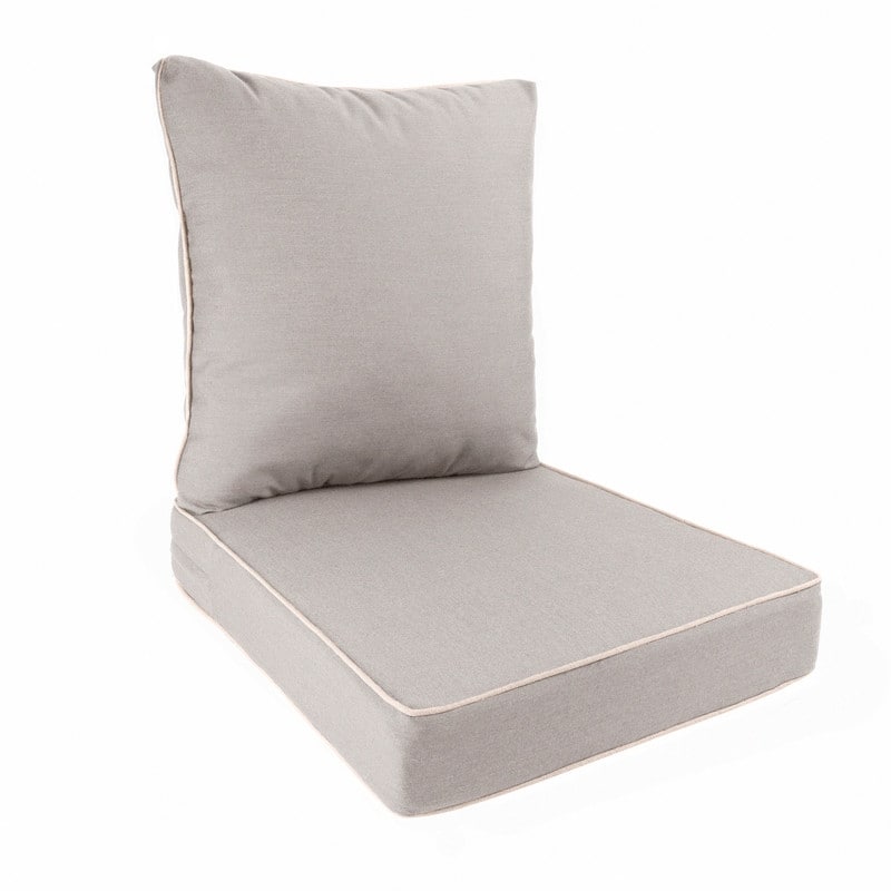 Sunbrella Contrast Corded Deep Seat Cushion by Austin Horn Classics