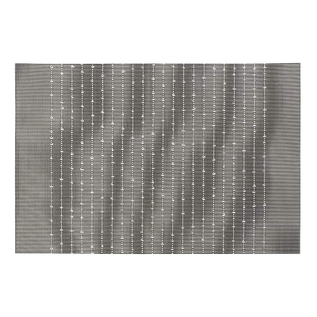 Vinyl Cotton Placemat Pinstripe Sage Green - Set of 12