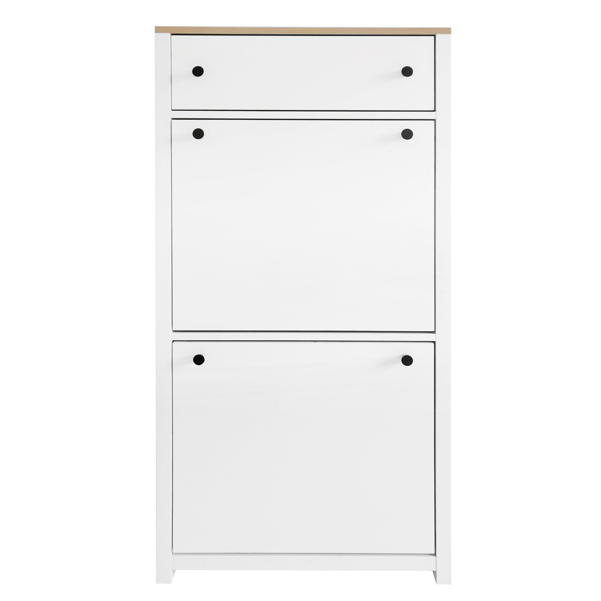Shoe Cabinet with 4 Flip Drawers Entryway Shoe Storage Cabinet with Adjustable Panel Free Standing Shoe Rack Storage Organizer Bed Bath Beyond 38428964