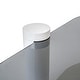 preview thumbnail 7 of 6, 35 in Modern Coffee Table Stone and Tempered Glass Tabletop with Steel Legs
