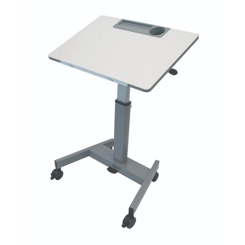 Pneumatic Adjustable Height Flip-Top Student Desk/Nesting Desk