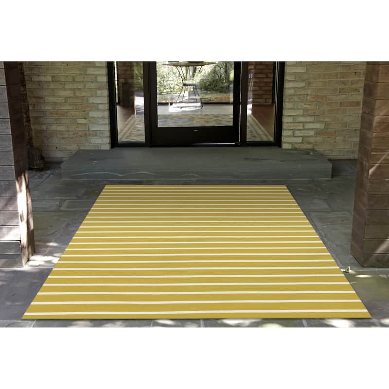 Liora Manne Sorrento Pinstripe Indoor/Outdoor Area Rug