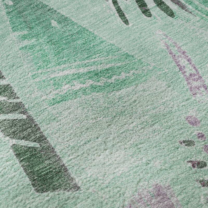 Premium Washable Super Soft Abstract Fragments Mayfield Rug