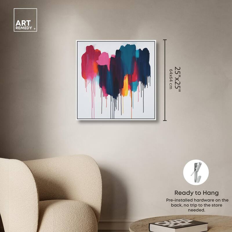 Glacier Color Glide Canvas by Art Remedy