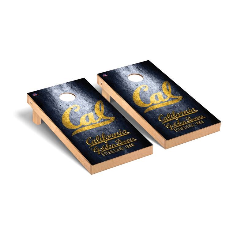 California Berkeley Golden Bears 2x4 Pro Cornhole Boards - V2 - Include Case & Lights