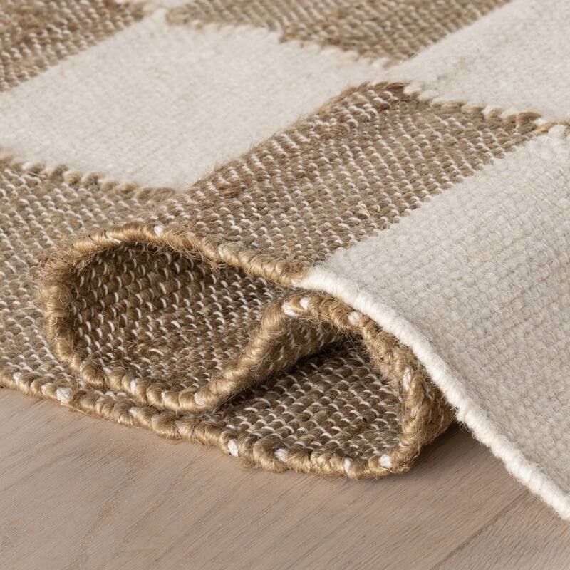 Nuloom Avenelle Jute Modern Farmhouse Area Rug