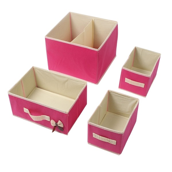 Shop Non Woven Cloth 2 Layers 3 Drawers Bra Underwear Socks