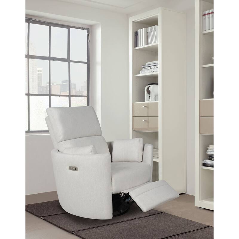 Compass Upholstered Power Swivel Glider