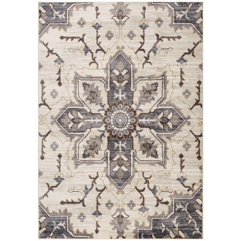 Julia Eva Traditional Medallion Area Rug