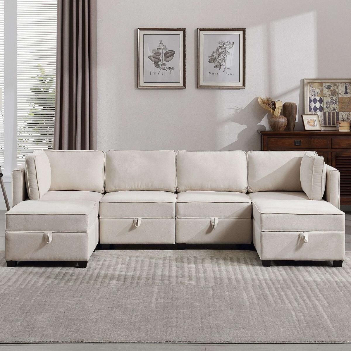 Sectional couch deals pet friendly