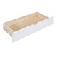 preview thumbnail 13 of 56, Twin Over Twin Playhouse Style Castle Style Bunk Bed Wooden Bed Frame with Tent and 2 Drawers (No Box Spring Needed) White/Blue - Twin