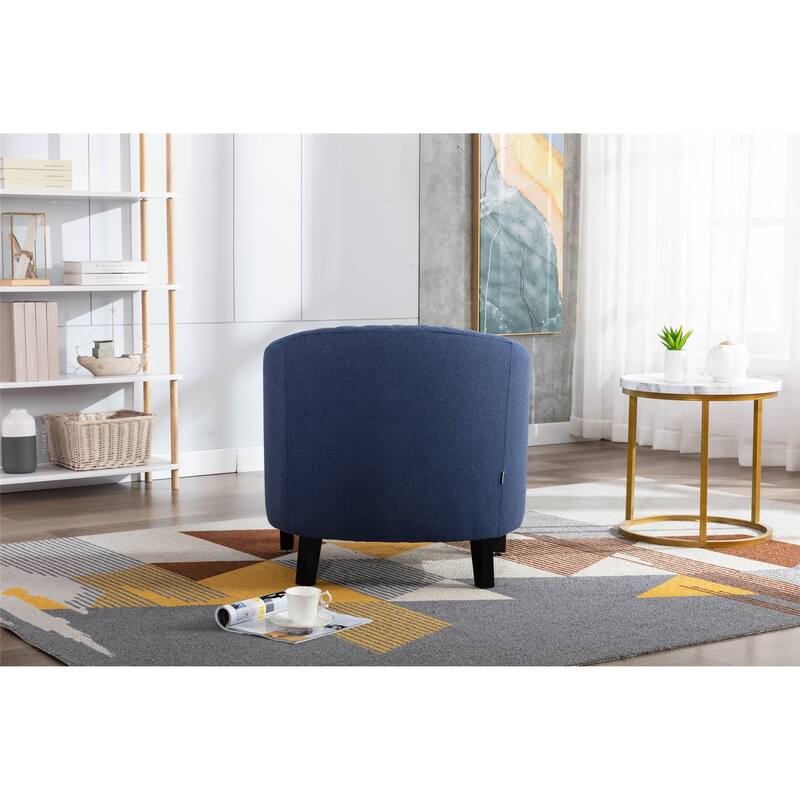 Club Chairs with nailheads and solid wood legs