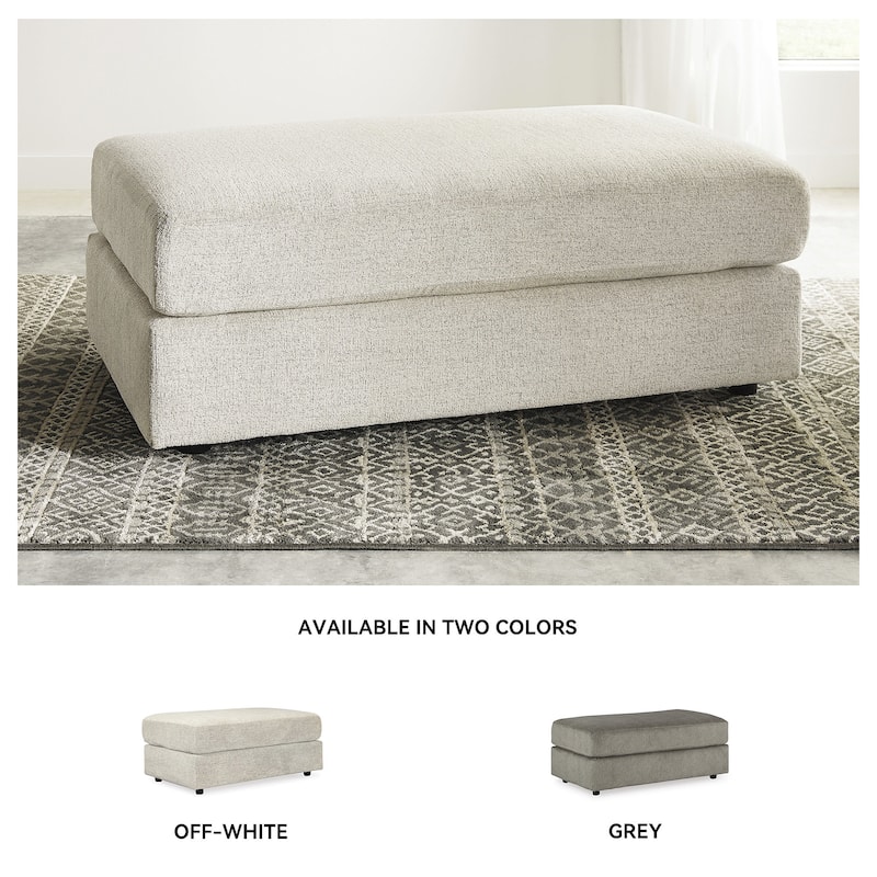 Signature Design by Ashley Soletren Stone Oversized Ottoman