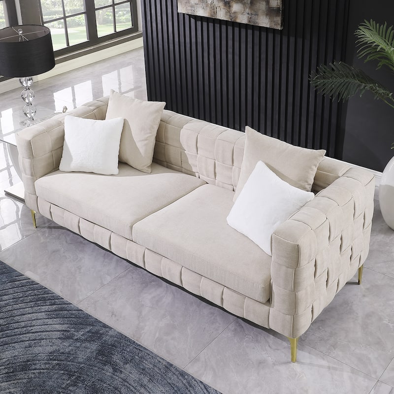 Deepth 35", length 85" weave sofa,weave sofa ,contemporary new concept sofa.handcrafted weave sofa