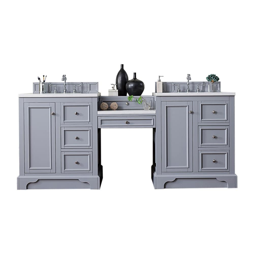 James Martin Vanities 825-V82-DU-WZ De Soto 84" Free Standing Double