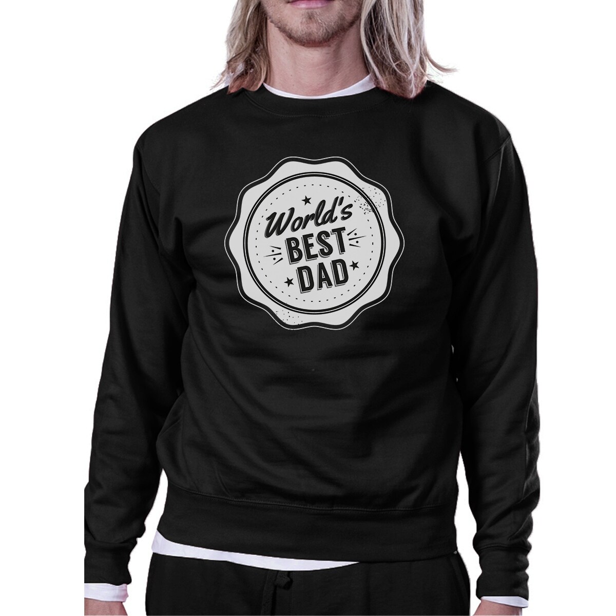 World S Best Dad Uni Black Sweatshirt Christmas Gifts For