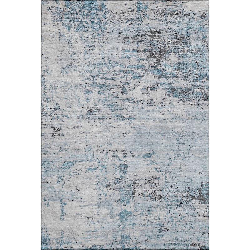 Premium Washable Super Soft Solid Abstract Mayfield Rug