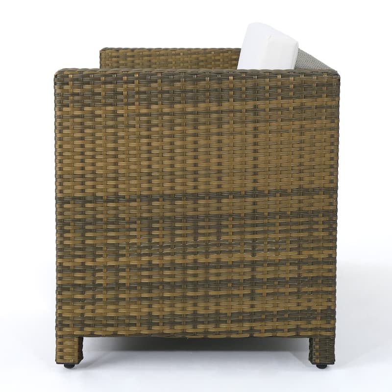 Puerta Outdoor 4-piece Patio Chat Set by Christopher Knight Home
