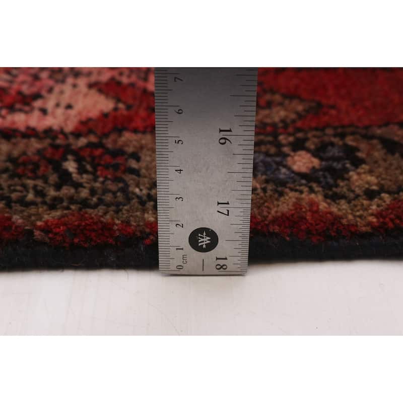 ECARPETGALLERY Hand-knotted Andelz Navy Wool Rug - 3'7 x 10'6