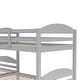 preview thumbnail 9 of 11, L-Shaped Twin Bunk Bed with Trundle & Safety Barriers - Space-Saving Design