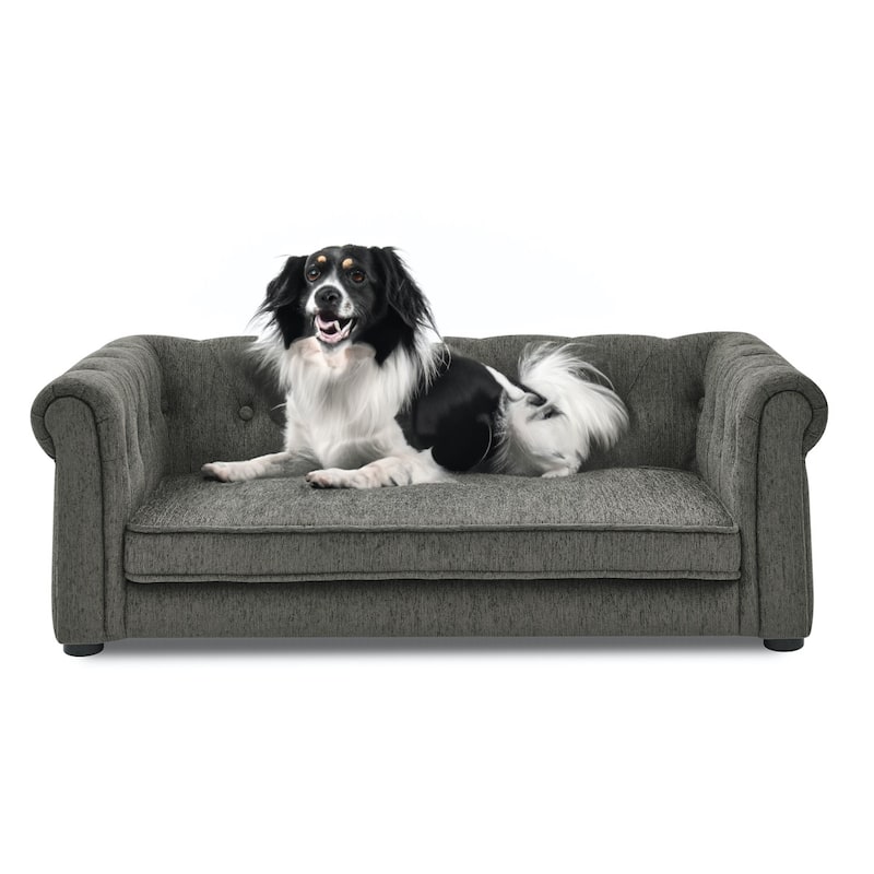 Elevated Dog Sofa Bed for Small and Medium Dogs, Durable Pet Couch