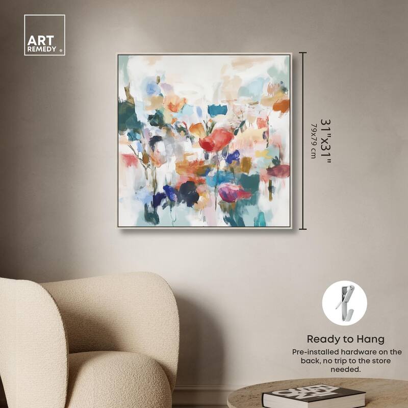 Riot of Color Canvas by Art Remedy