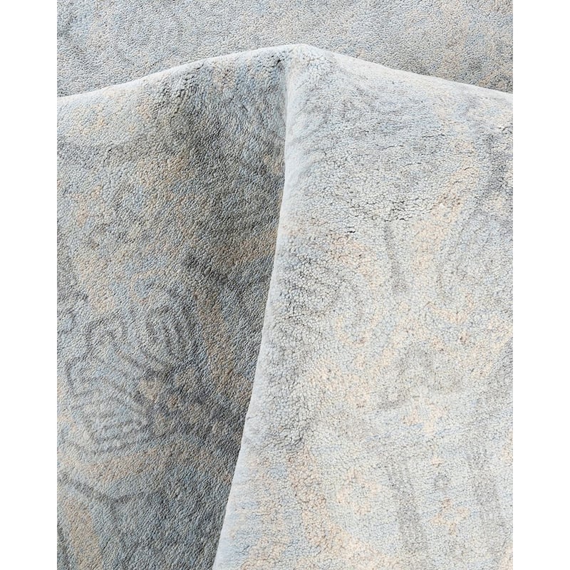 Ikat One-of-a-Kind Hand-Knotted Area Rug, Beige - 8' 3" x 10' 3"