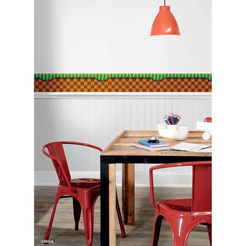 RoomMates Sonic The Hedgehog Green Hill Border Decal