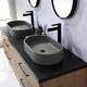 preview thumbnail 54 of 79, Trento Bath Vanity with Sintered Stone Top with Concrete Sink (O)